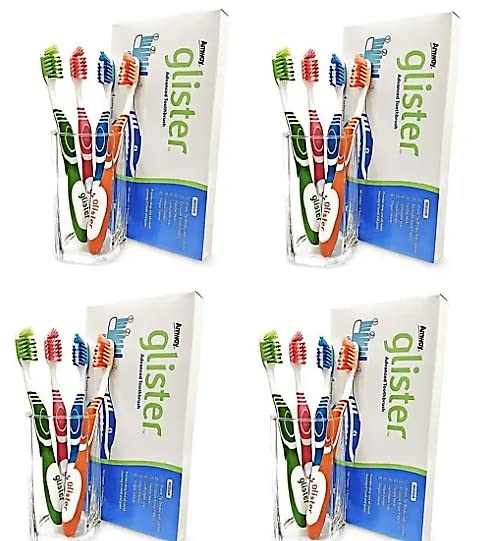 Amway Glister Advanced Toothbrush Pack Of 16 Brushes Pack 4 - Manual, Adult, Multicolor - Image 5