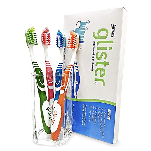 Amway Glister Advanced Toothbrush Pack Of 16 Brushes Pack 4 - Manual, Adult, Multicolor - Image 2