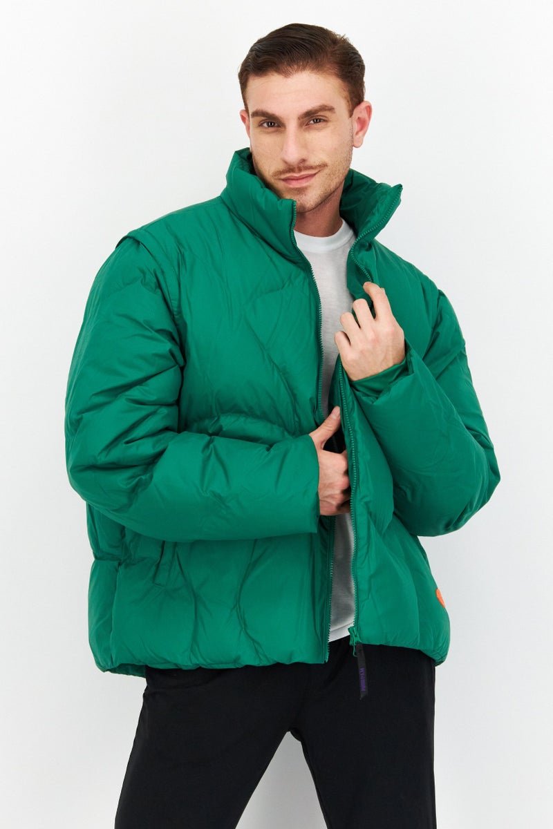 PUMA جاكيت تدريب رياضي للرجال، أخضر - Image 1