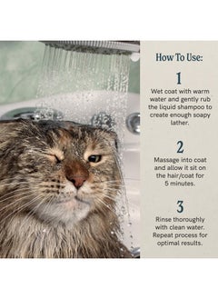 J·R·LIGGETT'S J·R·LIGGETT'S Cat Liquid Shampoo Great for Sensitive Skin | Relieves Dry, Itchy Skin | Hypoallergenic Formula | 100% Detergent-Free and Clear Shampoo, 100% Ecologically Correct, Non-GMO, 8.45 oz.  - Image 5