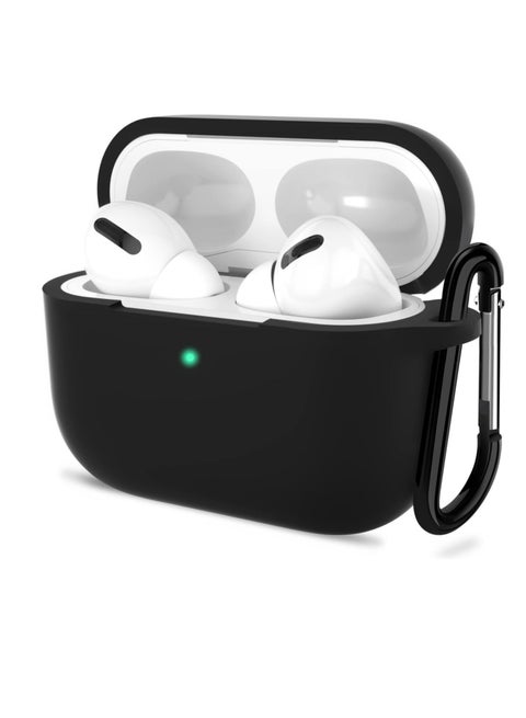 AirPods 4 Case, Silicone Case Cover Compatible with Apple AirPods 4th Generation, Black