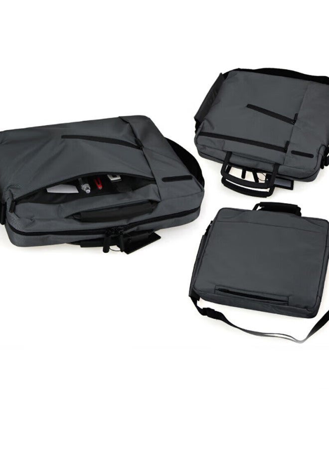 Lexon Laptop Bag, Handheld Briefcase For Men And Women, Business Shoulder Bag, Document Bag, Notebook Bag, 13-Inch Business Bag, 660 Light Gray - Image 5