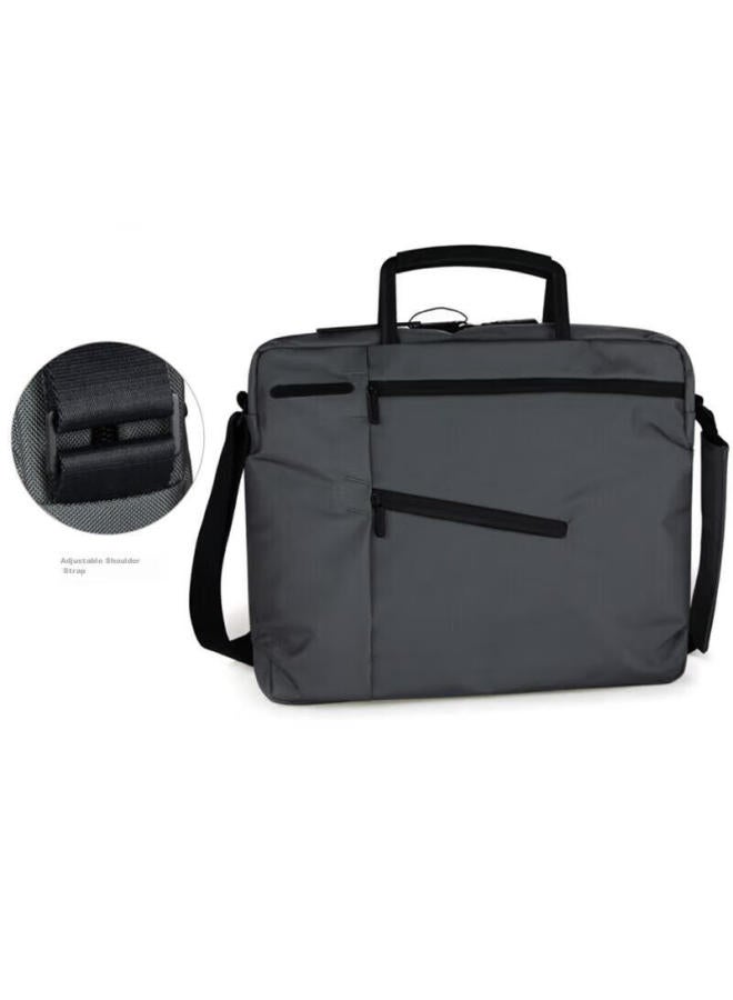 Lexon Laptop Bag, Handheld Briefcase For Men And Women, Business Shoulder Bag, Document Bag, Notebook Bag, 13-Inch Business Bag, 660 Light Gray - Image 3