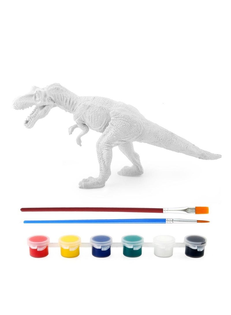 JOLLITY LLC DIY Color Painting Animal Jurassic Dinosaur Tyrannosaurus Rex Model Drawing Kids Children Toys - Image 1