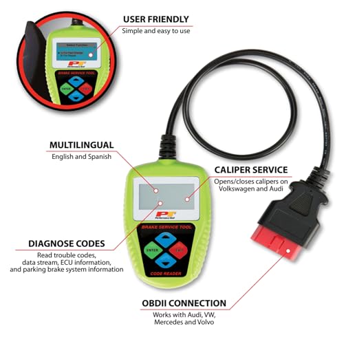 Performance Tool W3000 Electronic Parking Brake Tool , Green - Image 2