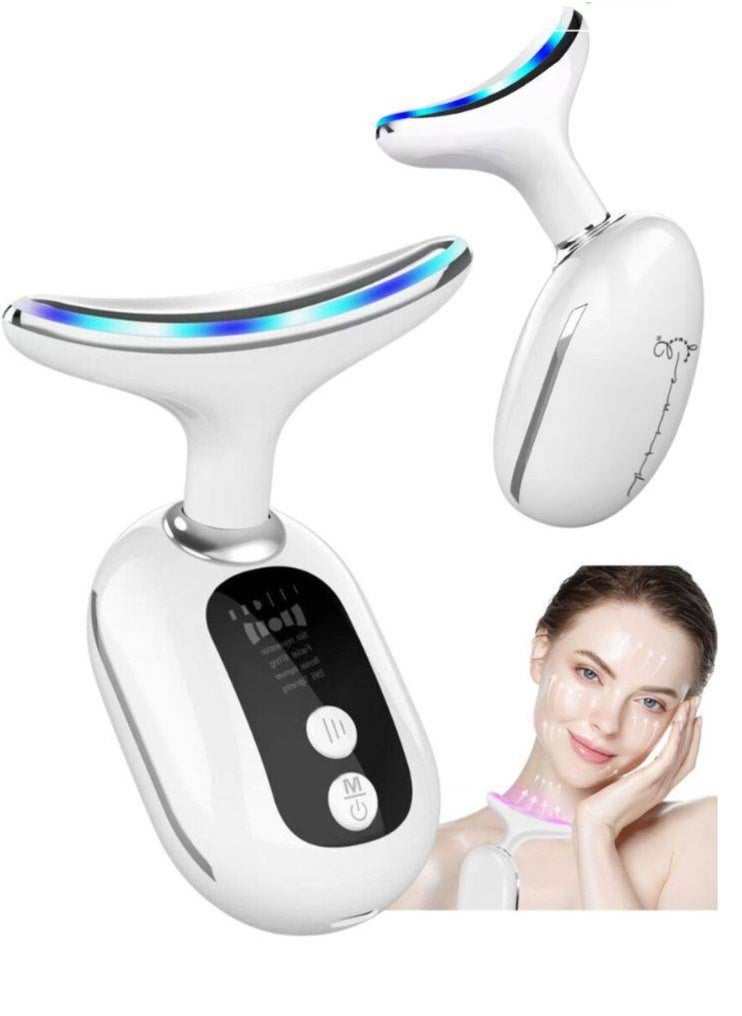 Prime by javaudan Electric Neck Massager Face massager Premium Face Massager Beauty Machine Wrinkle Skin Care Double Chin Vibration Beauty Therapy Massage Remove Fine Lines Neck Skin Tightening Face Lifting Machine  - Image 1