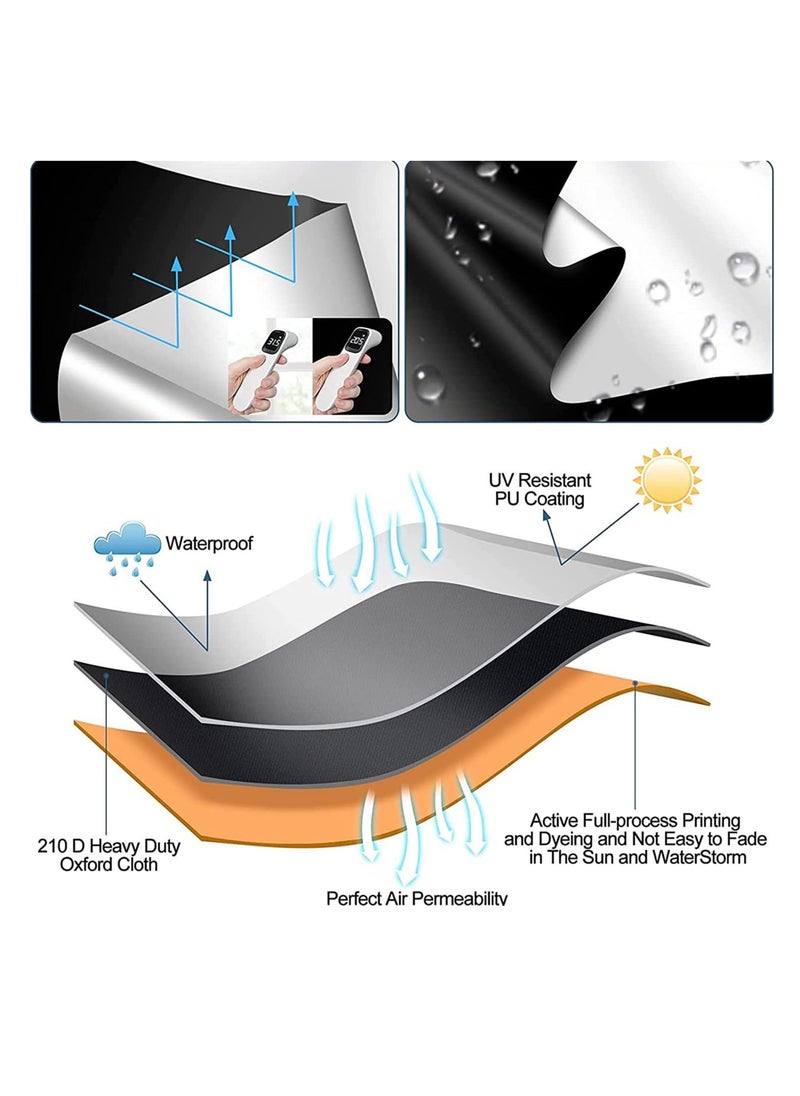 Window Blackout Sun Protection Blackout Fabric, Roof Window Blackout, No Drilling, Sun Protection Window Interior Blackout Film 200 x 145 cm - pzsku/Z34B6D21A814587355AA2Z/45/_/1727605188/52ed5829-9829-40b1-8860-672ea9eeb0b3