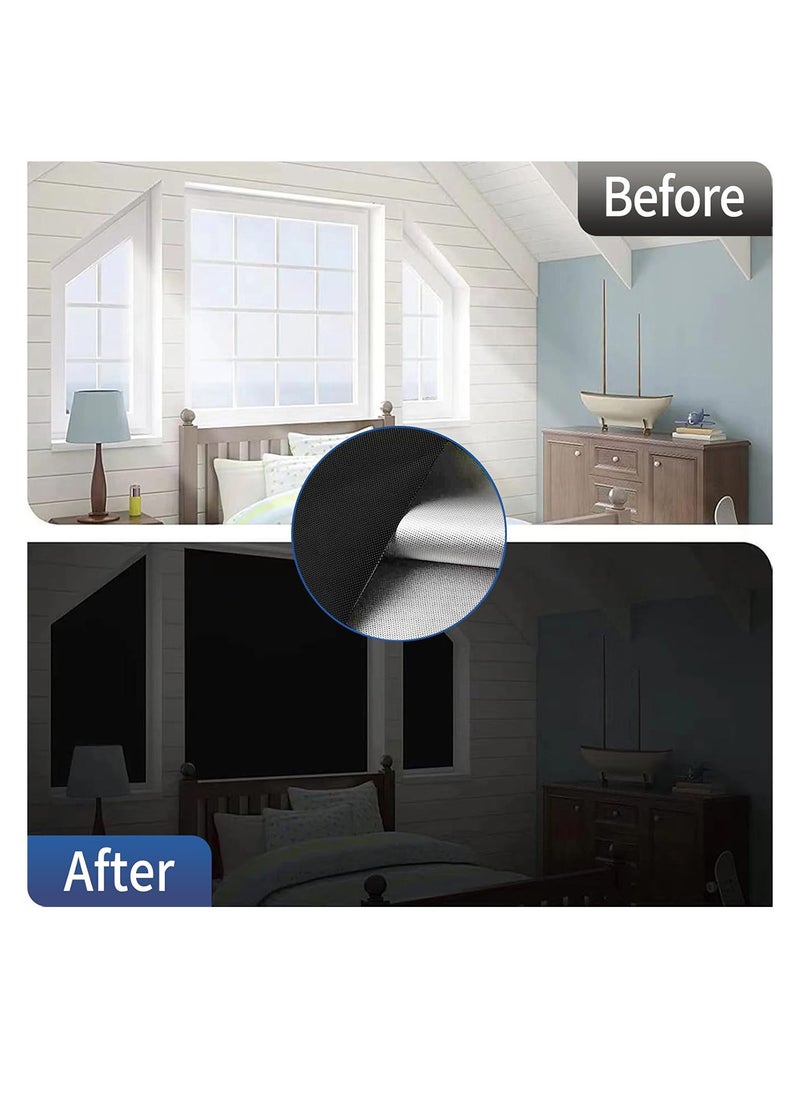 Window Blackout Sun Protection Blackout Fabric, Roof Window Blackout, No Drilling, Sun Protection Window Interior Blackout Film 200 x 145 cm - pzsku/Z34B6D21A814587355AA2Z/45/_/1727605409/d57ec869-0e69-4956-ad7a-ad1885835868