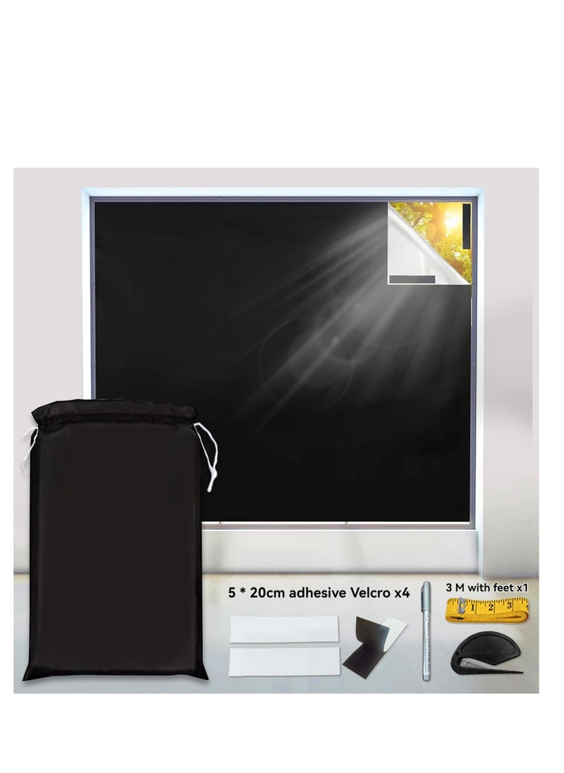 Window Blackout Sun Protection Blackout Fabric, Roof Window Blackout, No Drilling, Sun Protection Window Interior Blackout Film 200 x 145 cm - pzsku/Z34B6D21A814587355AA2Z/45/_/1727605451/1cea2388-8473-4d1b-8299-571dcee840b7
