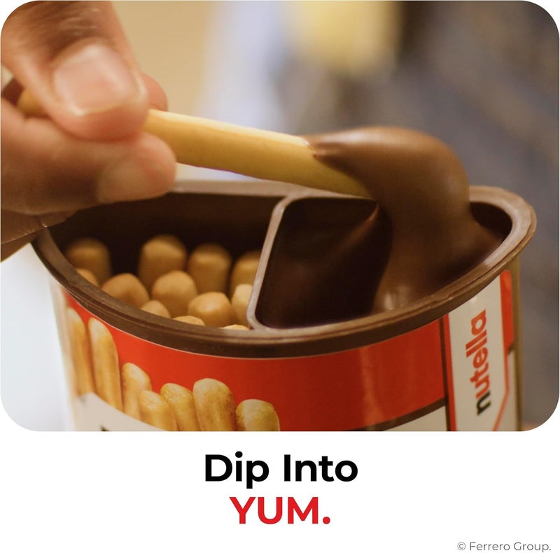 Nutella نوتيلا و غو! 4 عبوات مع أعواد الخبز - Image 5