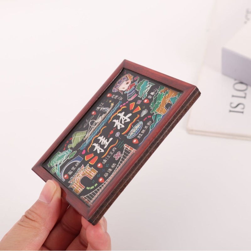 Cultural Commemorative Fridge Magnets Set - Image 3