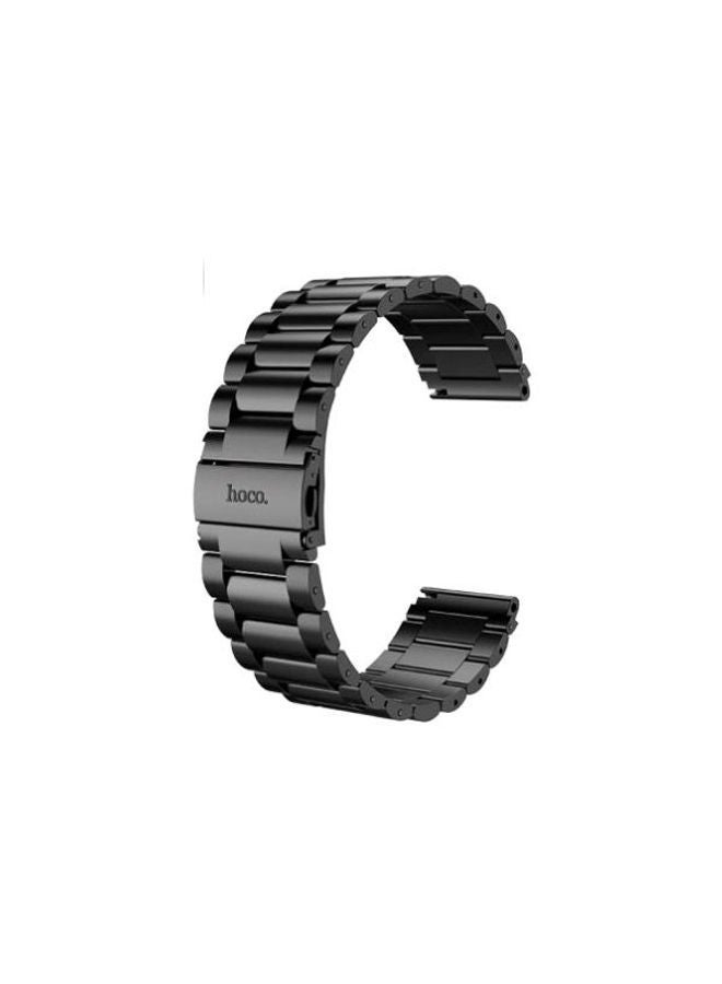 NIBEMINENT Replacement Watch Bracelet For Samsung Gear S3 Frontier/Classic Band/Galaxy - 46mm Black 
