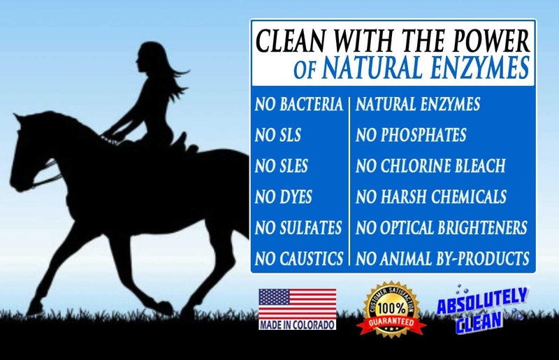 Absolutely Clean Amazing Saddle Soap Spray for Leather Cleaning & Tack Cleaner and Conditioner - Cleans Helmets, Clothing, Saddle Pads, Blankets & More - USA Made - Image 2