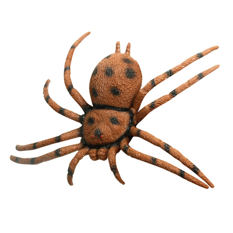 Spider Model Lifelike Exquisite Simulated Large Spider Toy for Teaching Entertainment Brown - Image 3