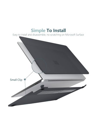 IMMOENUC Hard Case For 2024 Microsoft Surface Laptop 7th Gen 13.8" - Earth Pattern Protective Shell