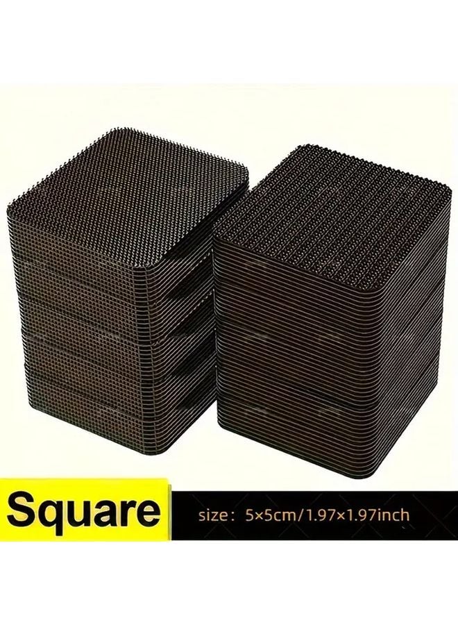 10pcs Black Double Sided Adhesive Carpet Strips Strong No Residue Easy Apply - Image 4
