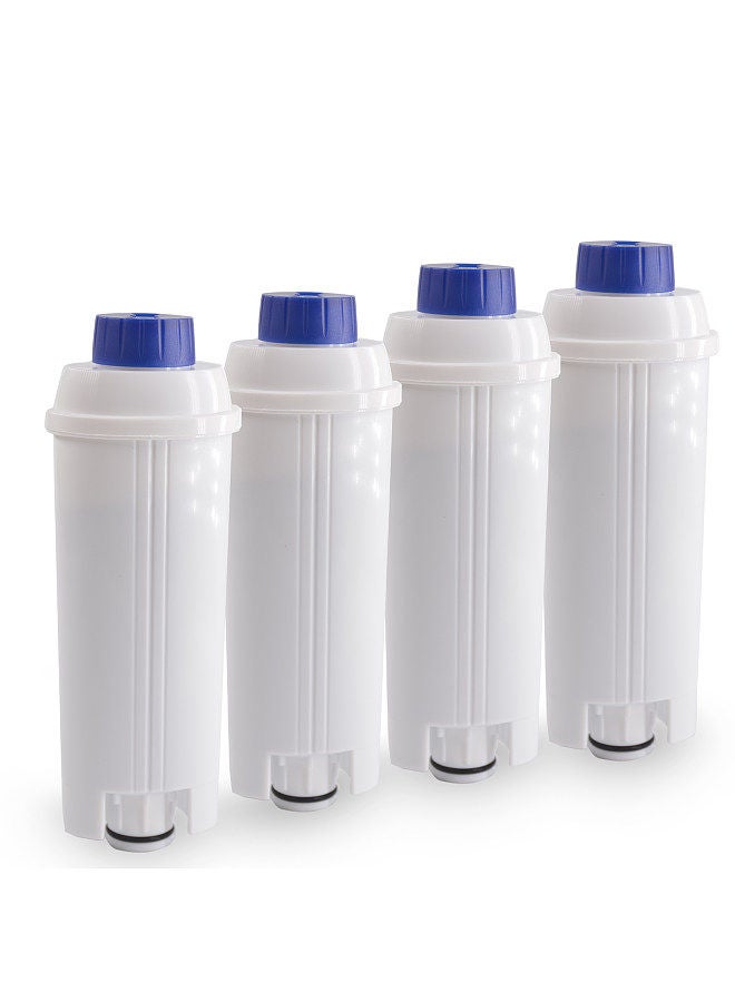 4Pcs Coffee Replacement Filter Cartridge Replacement Filter Coffee Filter Compatible with Delonghi DSL C002 Maker Machine Coffee Machine Accessory Water Filter  - Image 1