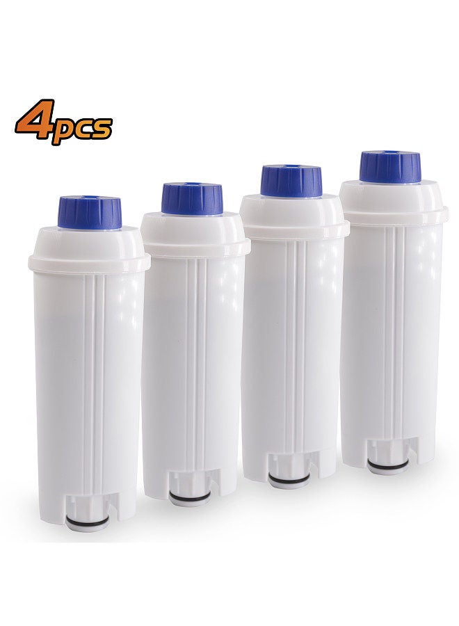 4Pcs Coffee Replacement Filter Cartridge Replacement Filter Coffee Filter Compatible with Delonghi DSL C002 Maker Machine Coffee Machine Accessory Water Filter  - Image 3