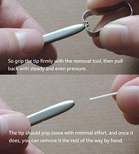 Bestdealing 5 Piece Galaxy S25 Ultra Pen Tip S25U Stylus Tips Replacement Pen Tips Nib with Tweezer for Samsung Galaxy S25 Ultra 6.9 inch Pen Tip Repair SM-S938 S938U Stylus S Pen Tips (No Pen) (Gray) - Image 5