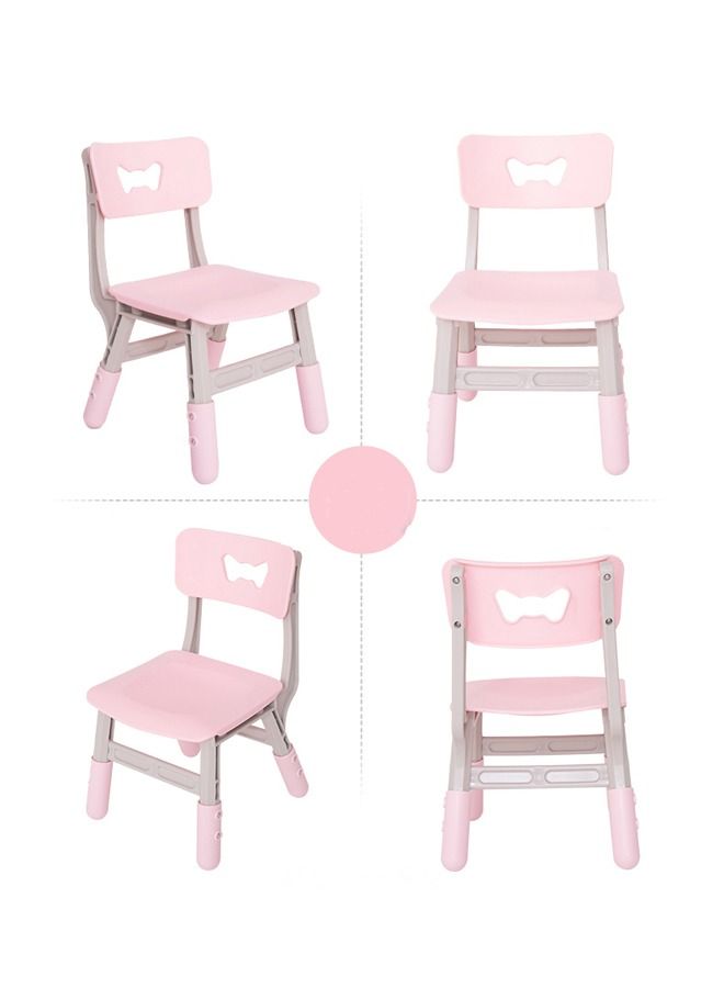 XIANGYU كراسي طعام بلاستيكية معززة للأطفال في رياض الأطفال بتصميم كرتوني - Image 2