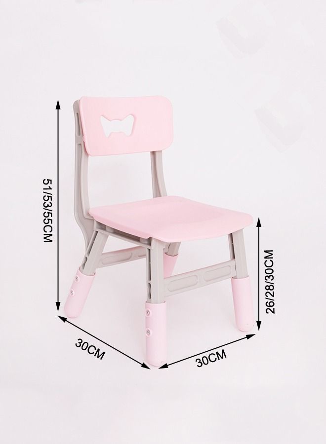XIANGYU كراسي طعام بلاستيكية معززة للأطفال في رياض الأطفال بتصميم كرتوني - Image 3