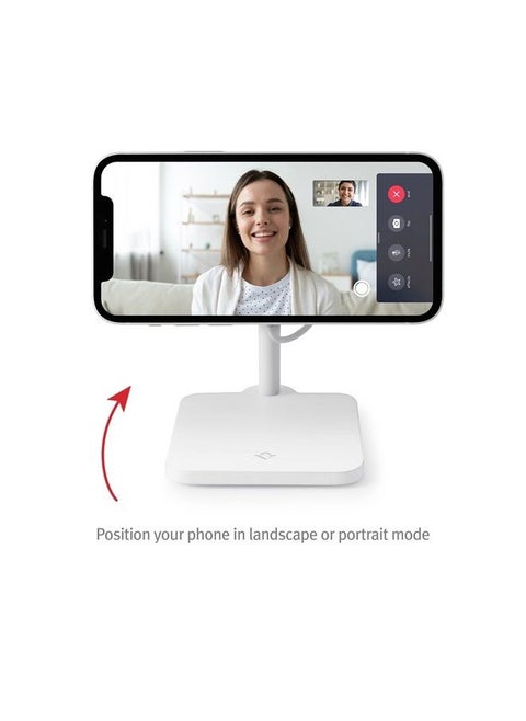 Forte for iPhone | Modern Desktop Stand for MagSafe Charger and iPhone