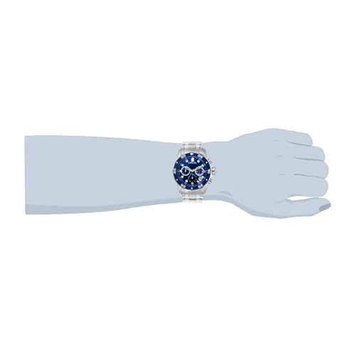 Invicta Men's 0070 "Pro Diver Collection" Stainless Steel and Blue Dial Watch - Image 5