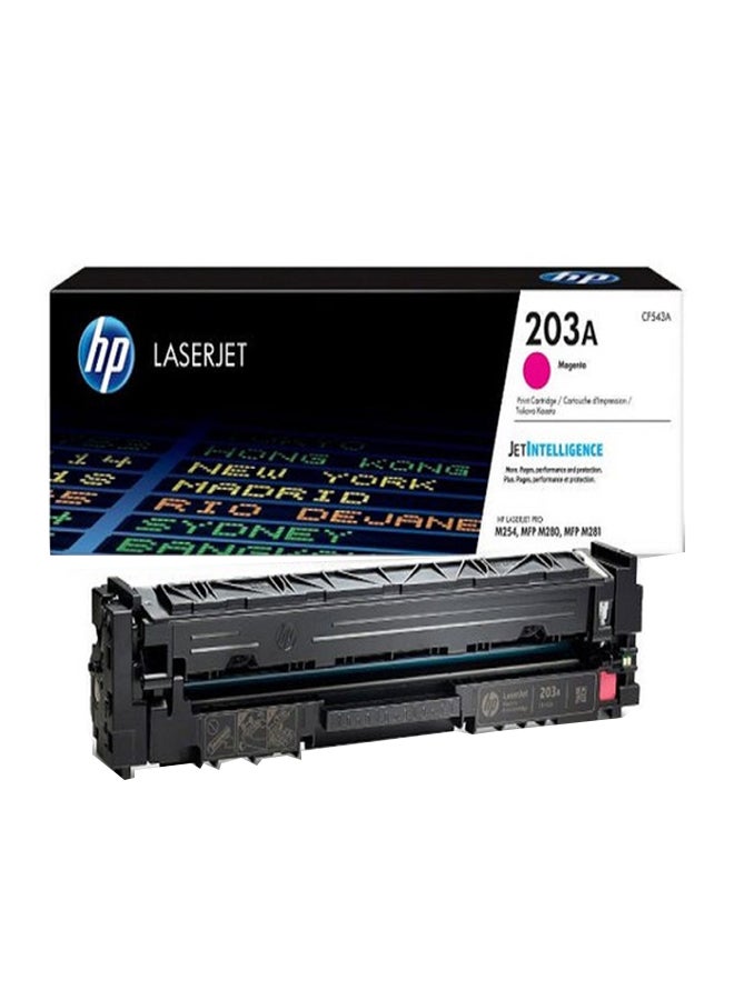 HP 203A Laserjet Toner Cartridge ,CF543A Magenta - Image 1