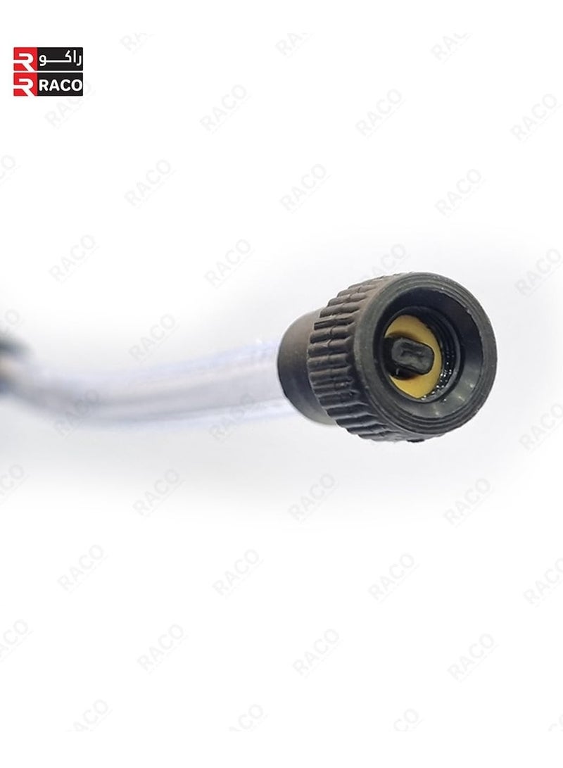 راكو بخاخ إصلاح الإطارات من راكو آريل سريع الإصلاح للثقوب، حل إصلاح الإطارات في حالات الطوارئ، مانع التسرب الفوري ومنفاخ للسيارات والمركبات التجارية الخفيفة والدراجات والدراجات النارية والدراجات - سهل الاستخدام، 450 مل - Image 3