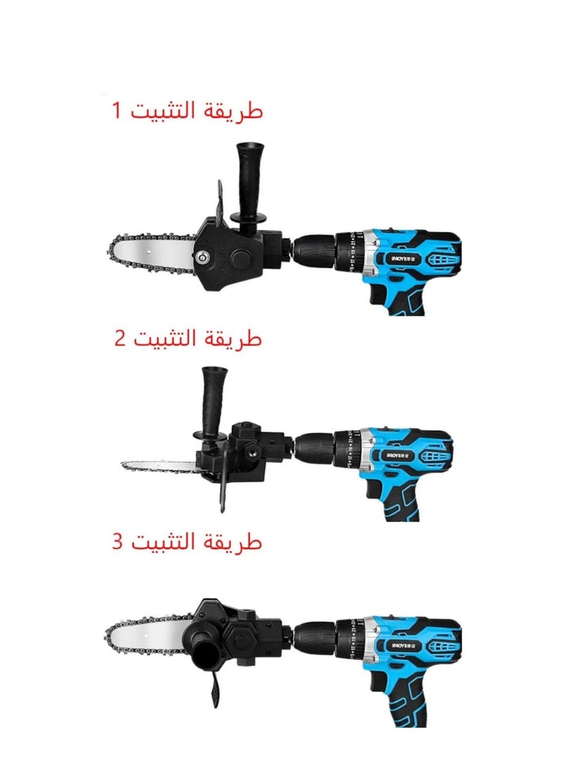 10cm Electric Drill Adjustable Gear Area for Electric Chainsaw Tool Practical Chainsaw Accessory Practical Adjustment Tool Set  - Image 4