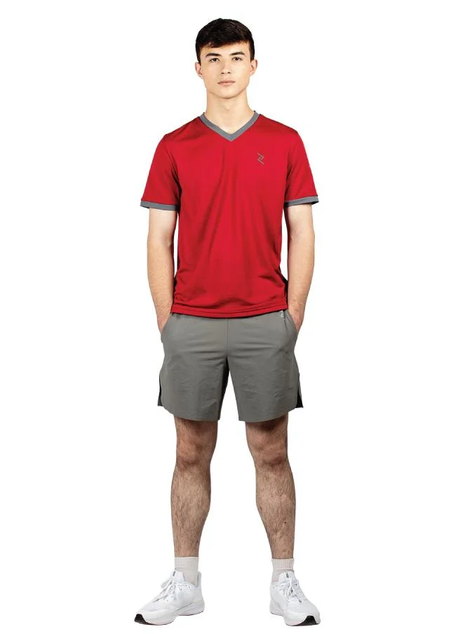 ZAECY Men's V-Neck Short Sleeve T-Shirt