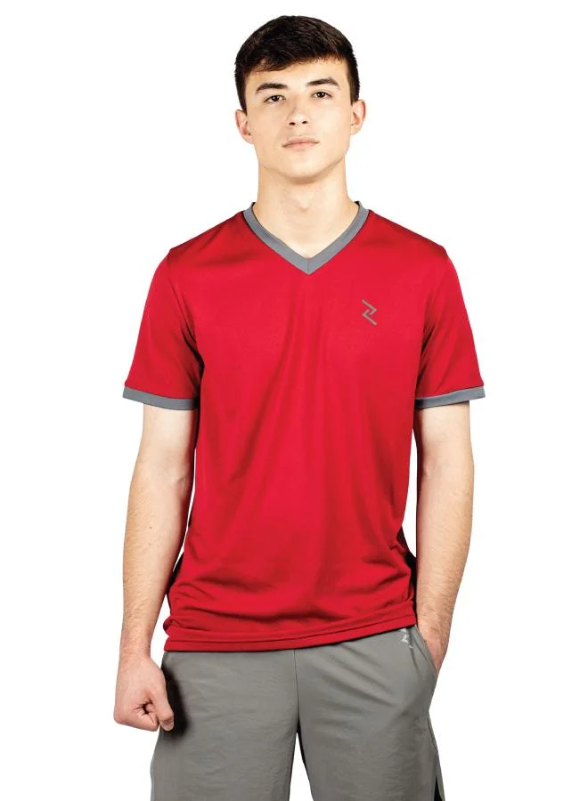 ZAECY Men's V-Neck Short Sleeve T-Shirt