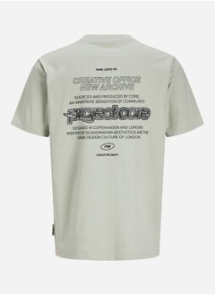 Jack Jones Slogan Print Crew Neck T-Shirt  - Image 2
