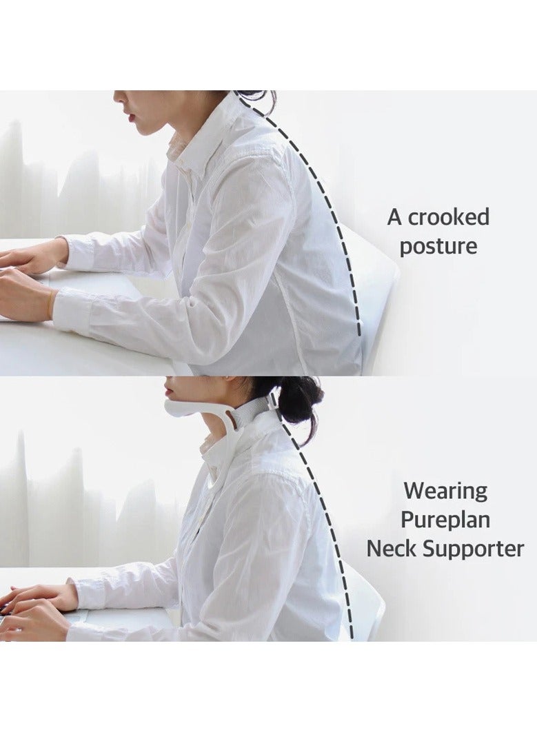 AROAQ Cervical Posture Corrector Cervical Traction Device Health Care Preventing Low Head - Image 3