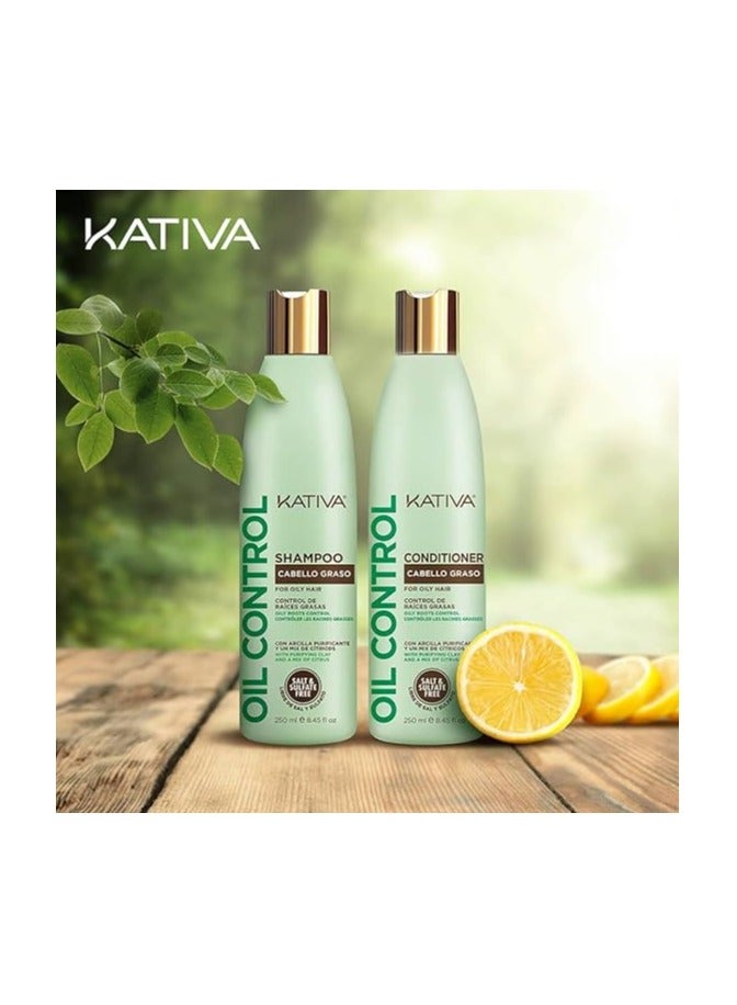 Kativa Oil Control Shampoo 250ml - Image 2