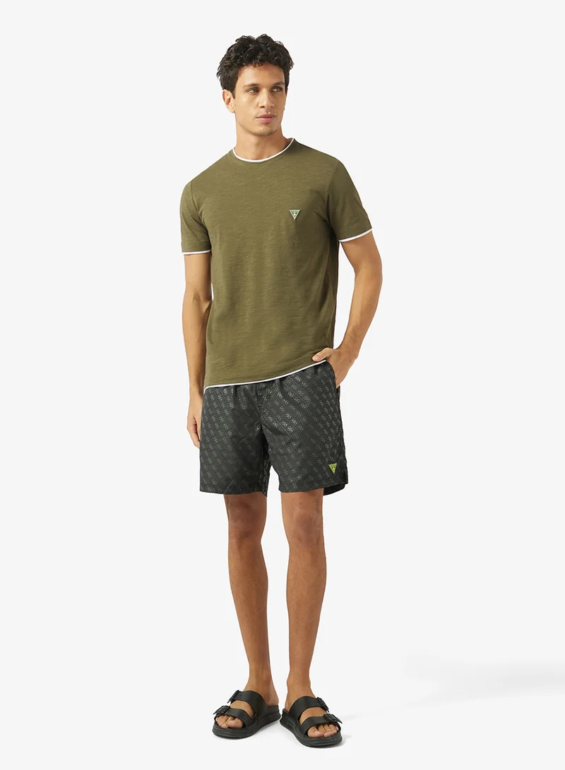 GUESS  Casual Woven Swim Shorts for Men | Best Price UAE