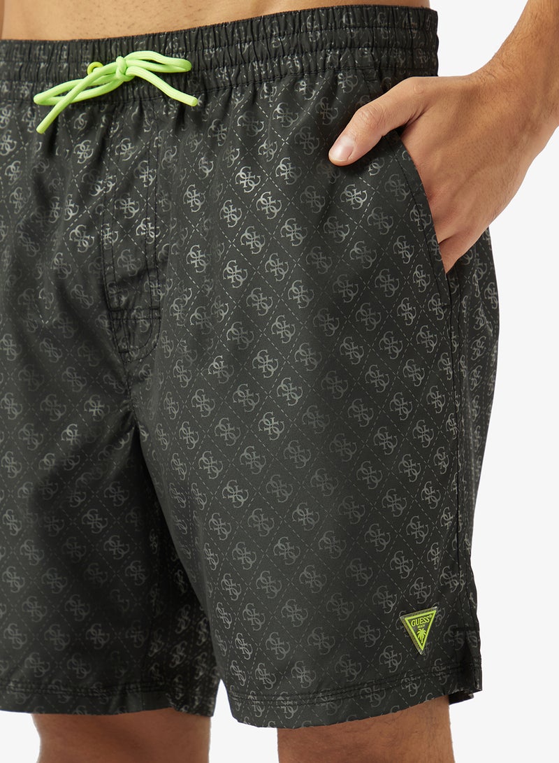 GUESS Casual Woven Swim Shorts - Image 4