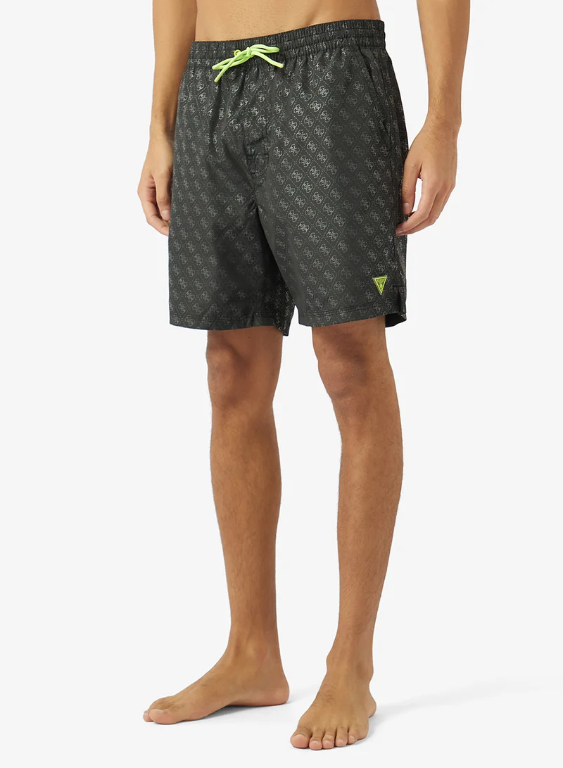 Casual Woven Swim Shorts