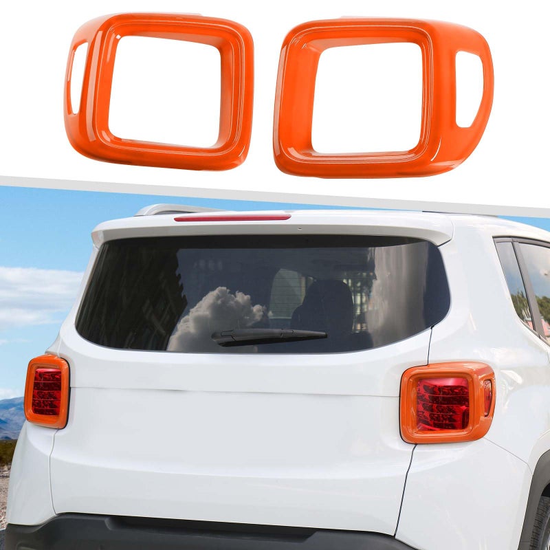 غطاء مصباح الذيل جيمين متوافق مع جيب رينيغيد 20152023 برتقالي