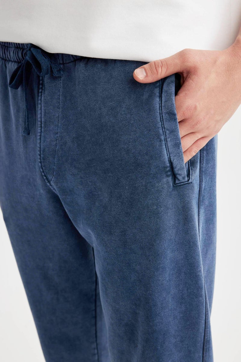 DeFacto Man Regular Fit Fleece Pocket Sweatpants - Image 4