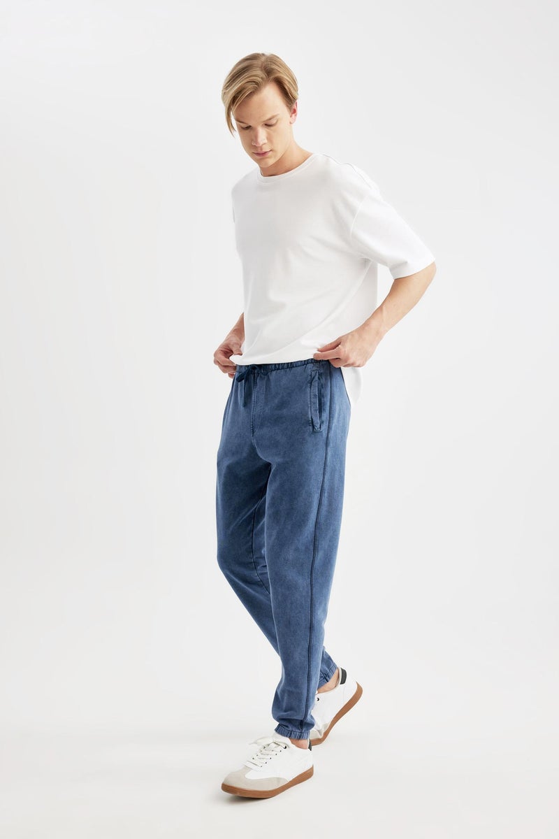DeFacto Man Regular Fit Fleece Pocket Sweatpants - Image 3