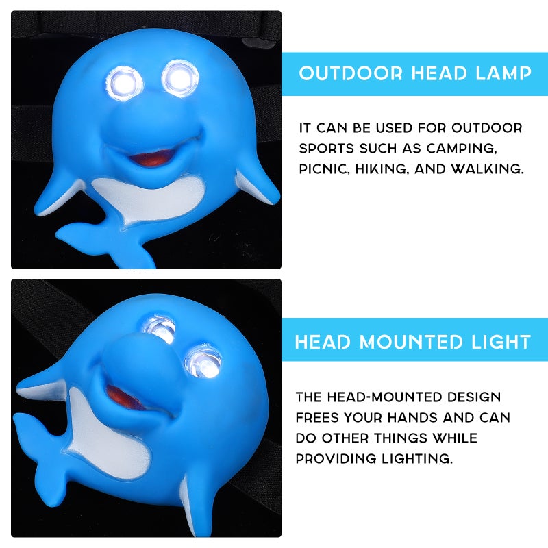 Adorable Children Headlight Cartoon Lamp for Outdoor Camping - Image 5