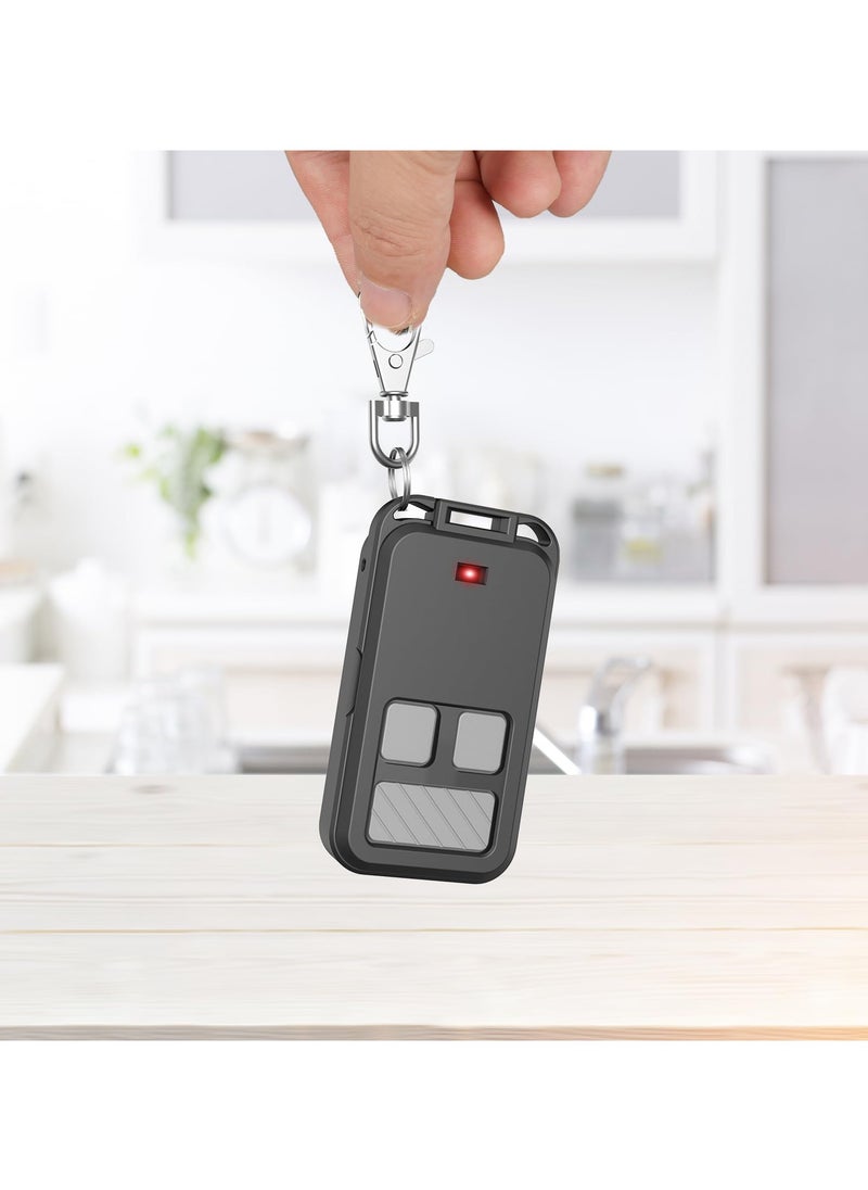 Generic - 890MAX Garage Door Opener Remote for LiftMaster/Chamberlain/Craftsman, Universal 3 Button Garage Door Opener Remote with Mini Key Chain for Purple Red Yellow Orange Green Learn Buttons, 1 Pack - Image 1