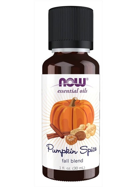 Essential Oils, Pumpkin Spice Oil Blend, Pleasant Sweet Spice Scent With Warm and Calming Attributes, 1-Ounce