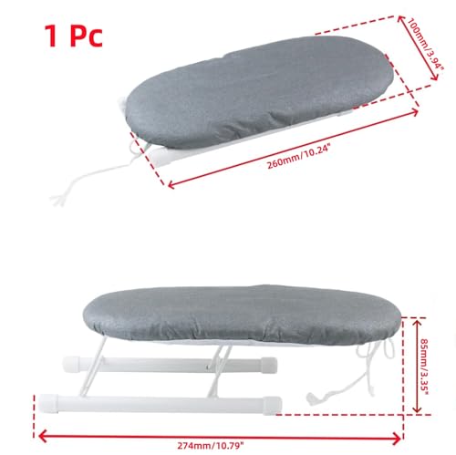 Oedema Portable Mini Ironing Board Foldable Ironing Board for Sleeves Collar Cuff Style 1 - Image 3