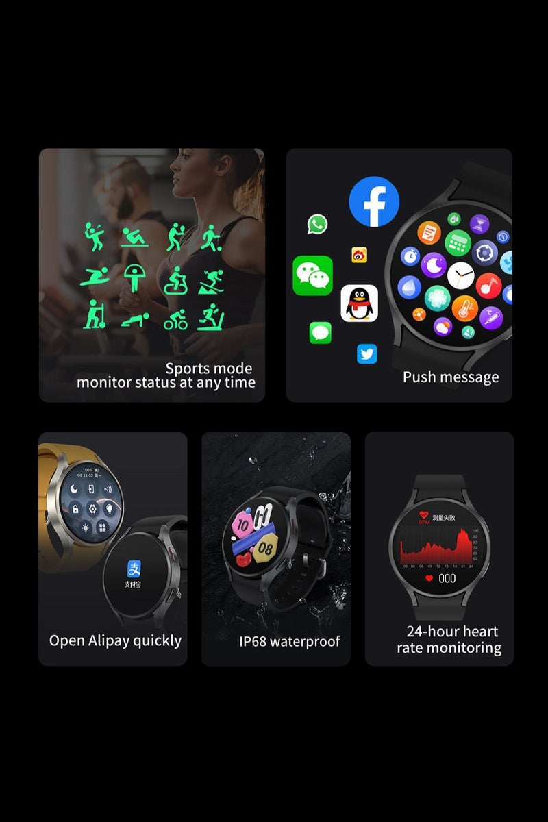 RollsTimi  Bluetooth M10 Smartwatch, 1.39-Inch Touch Screen, Multi-Sports Mode, Long Battery Life, Adaptable Multiple Systems, Combination Fashion And Function, Comfortable Wear All Day Long, Smart Wear - Image 4