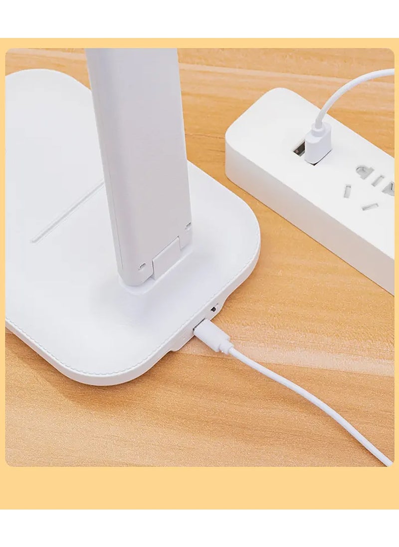 LED USB Desk Lamp Rechargeable Eye Care