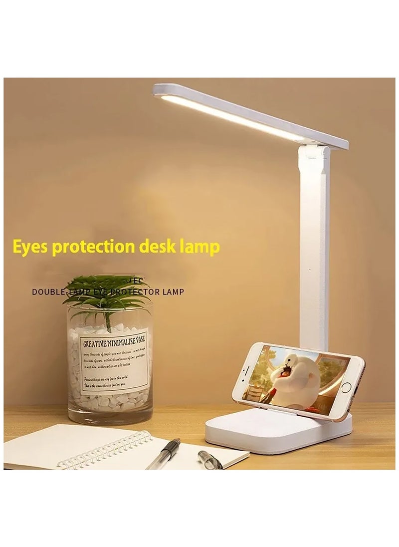 LED USB Desk Lamp Rechargeable Eye Care