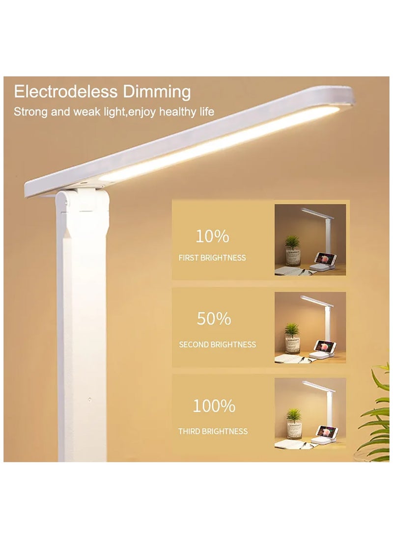 LED USB Desk Lamp Rechargeable Eye Care