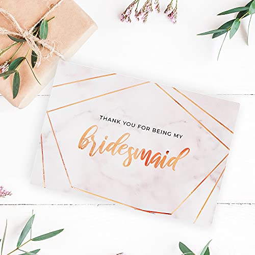 Pop Fizz Designs Thank You Bridesmaid box (10, marble) - Image 2
